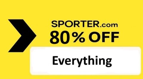 Sporter 80% Off on Everything Sporter 80% Off on Everything